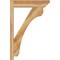 Ekena Millwork Legacy Slat Rough Sawn Outlooker, Western Red Cedar, 6"W x 24"D x 36"H OUT06X24X36LEC06RWR - alternate 2